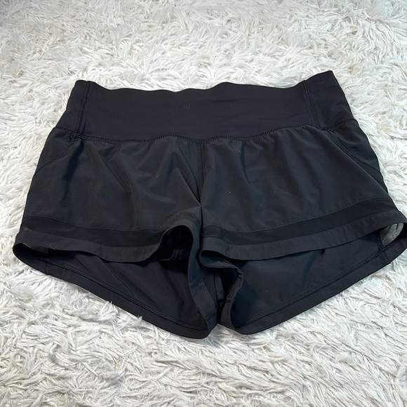 Lululemon Pace Perfect Short (3") Black - Picture 1 of 5